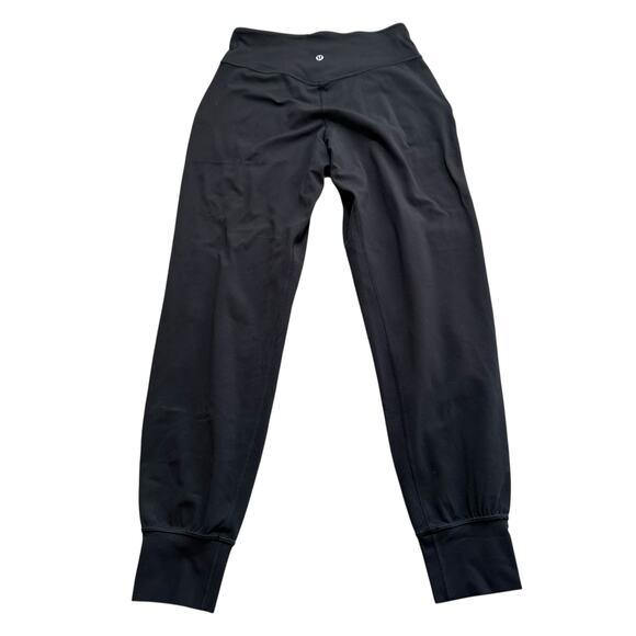 LULULEMON High Rise Align Jogger Women's Size 6 Classic Black Yoga Gym - Picture 3 of 9